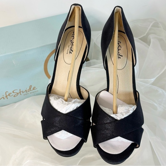 Life Stride Women's Mykonos Black Pump! Size 10 - Picture 2 of 5